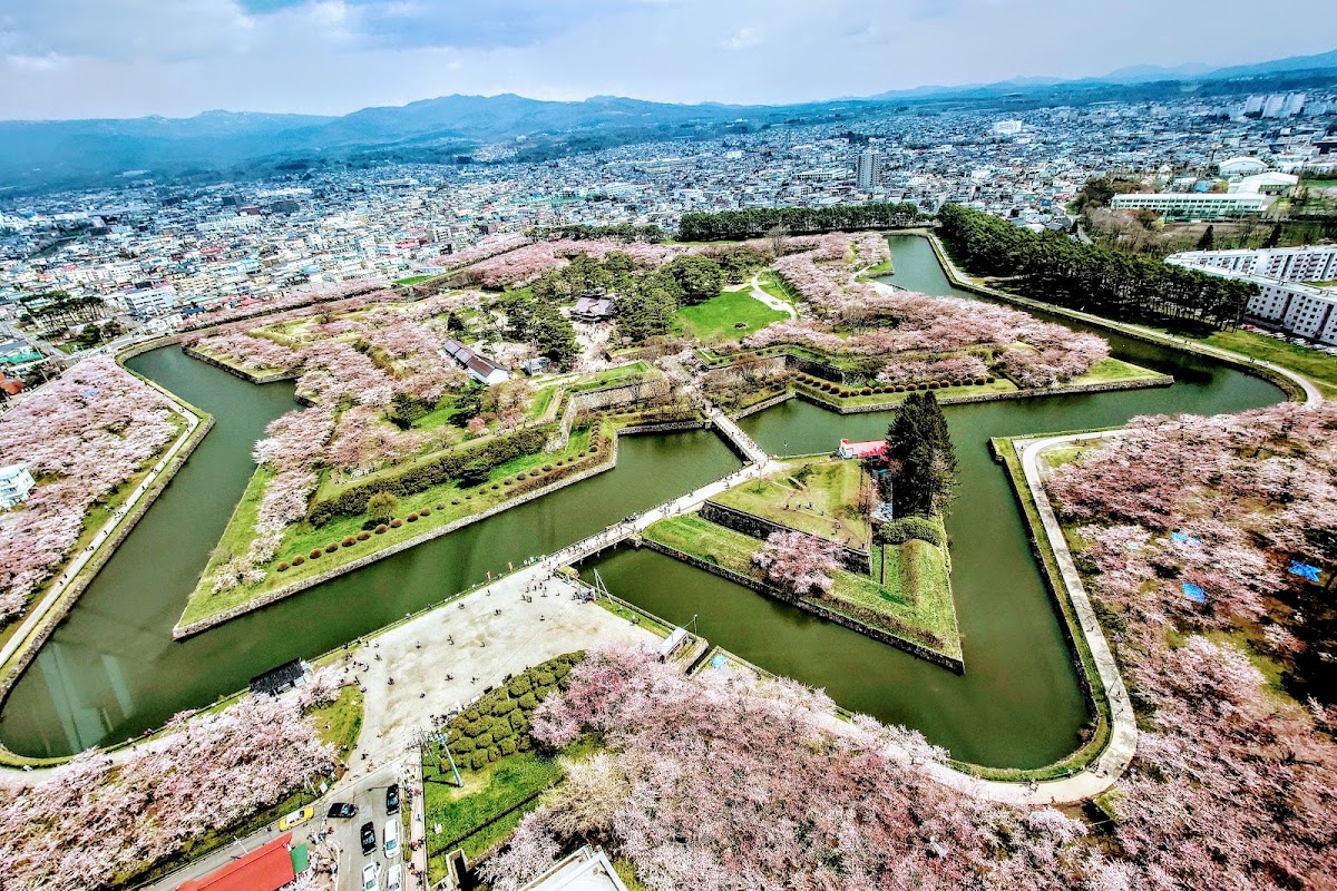 特別史跡 五稜郭（100万ドルの五稜星の聖地）