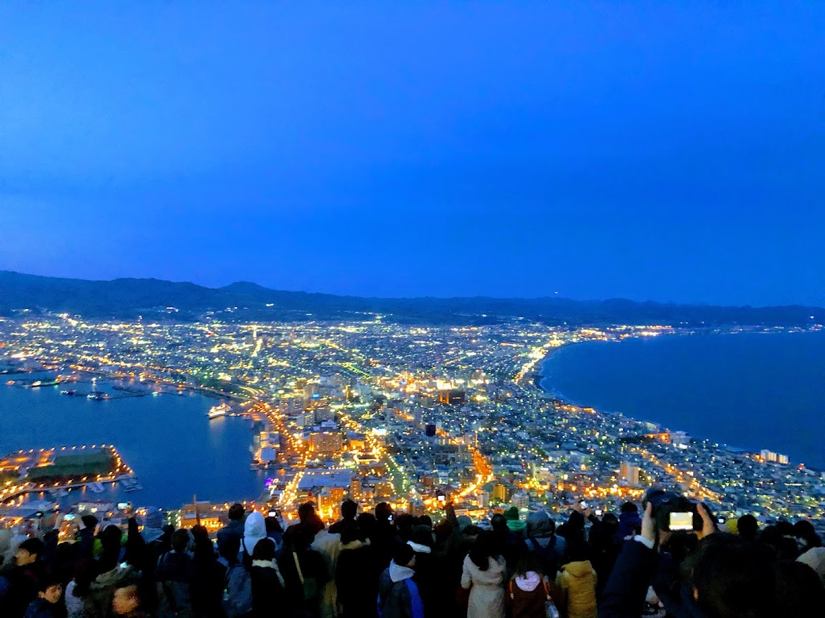 函館山（100万ドルの五稜星の聖地）