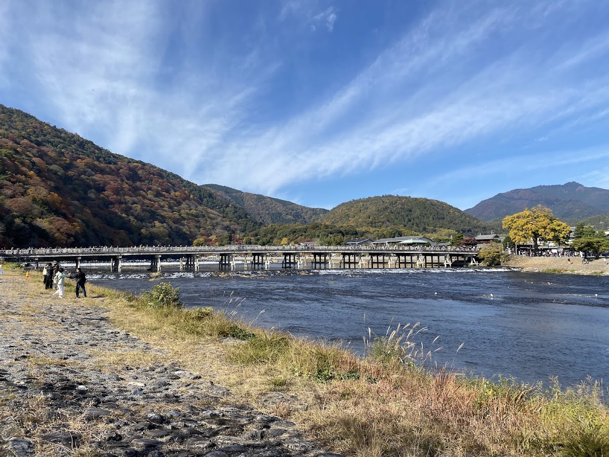 渡月橋（から紅の恋歌（ラブレター）の聖地）
