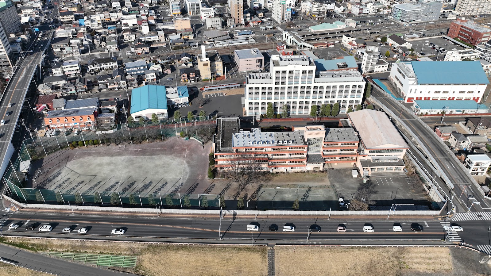 白鷗大学足利中学校の施設・校内風景