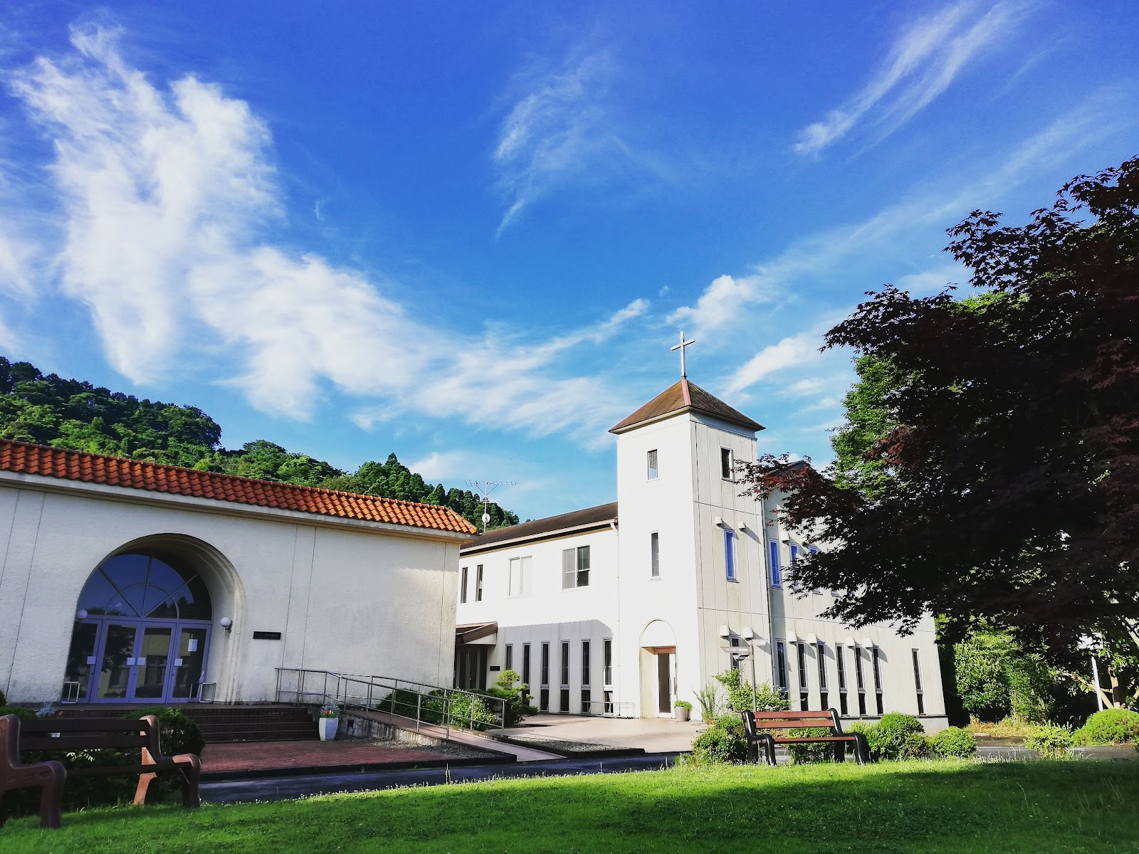 三育学院中学校の施設・校内風景
