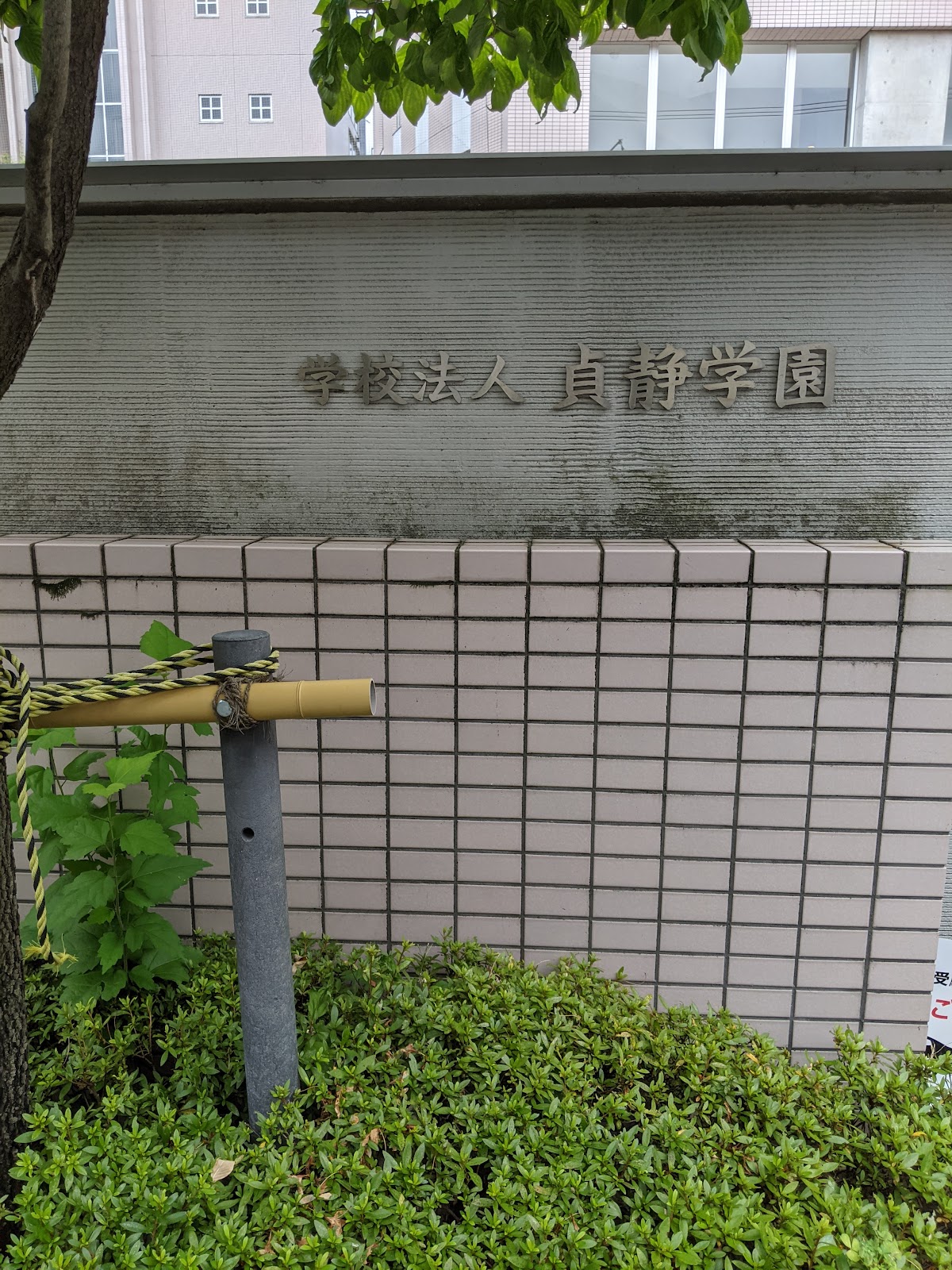 貞静学園中学校の学校生活・施設