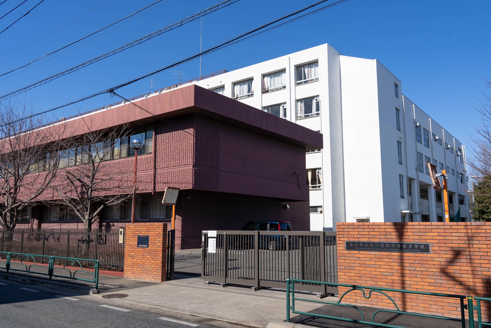 東京都立立川国際中等教育学校の施設・校内風景