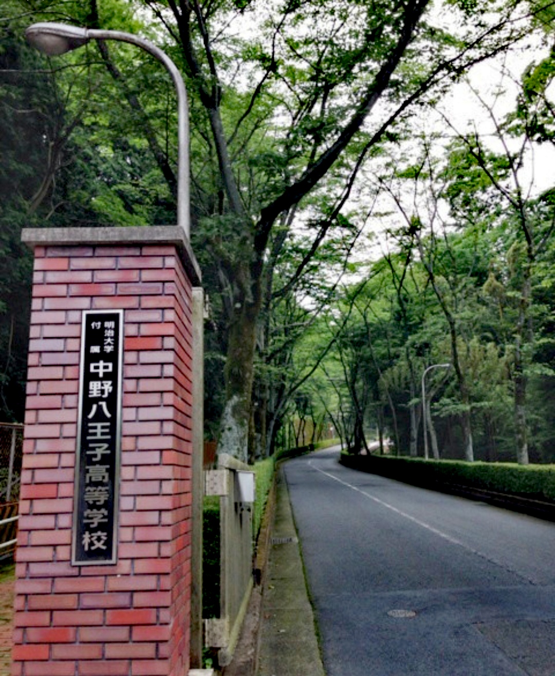 明治大学付属八王子中学校の周辺・アクセス