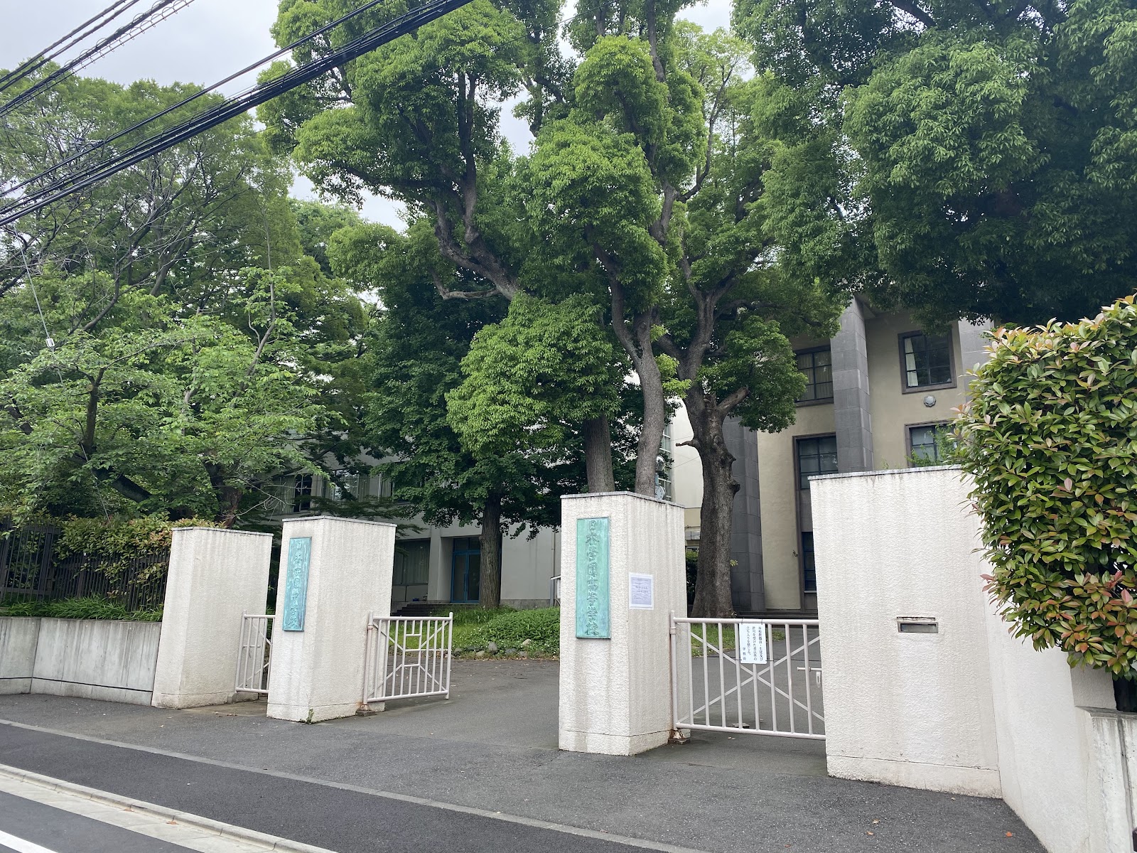 明治大学付属世田谷中学校の施設・校内風景