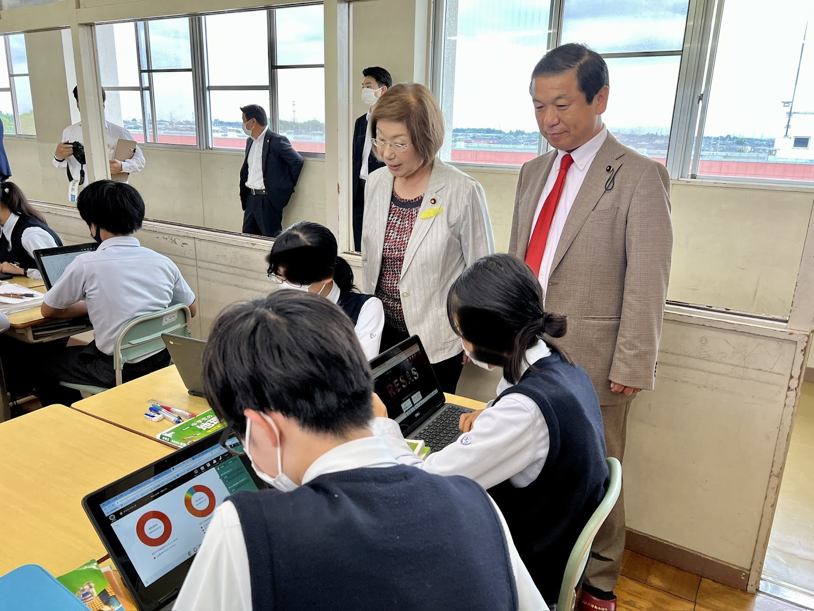 茨城県立古河中等教育学校の学校生活・施設