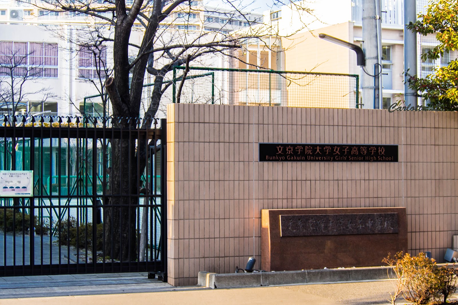 文京学院大学女子中学校の施設・校内風景