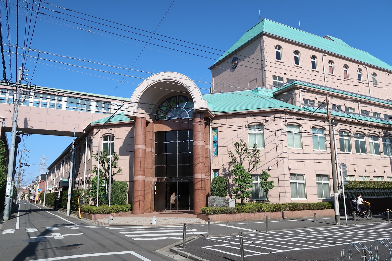江戸川女子中学校の校舎・キャンパス写真