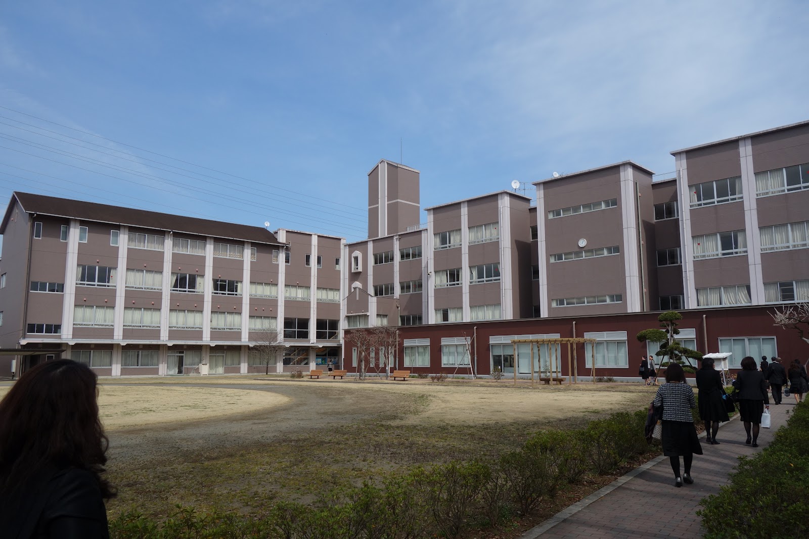 大妻嵐山中学校の施設・校内風景