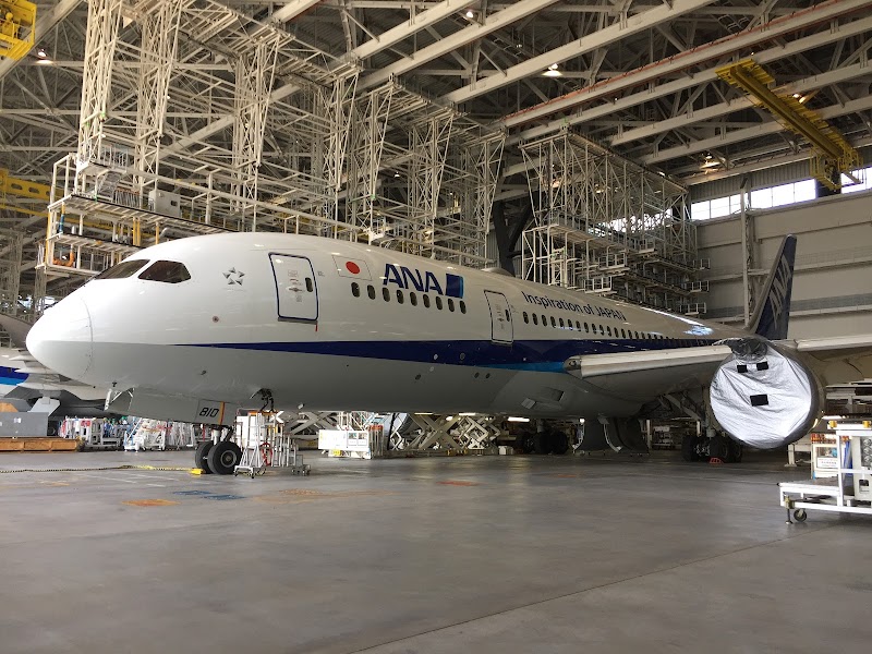 ANA Blue Hangar Tour(ANA機体工場見学) 写真2