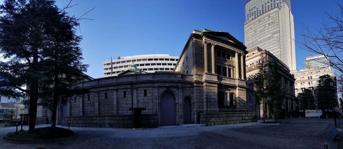 日本銀行本店見学 本館の中庭