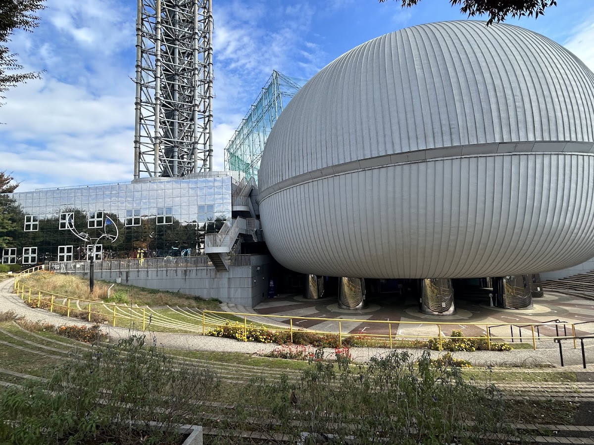 多摩六都科学館 サイエンスエッグの内部