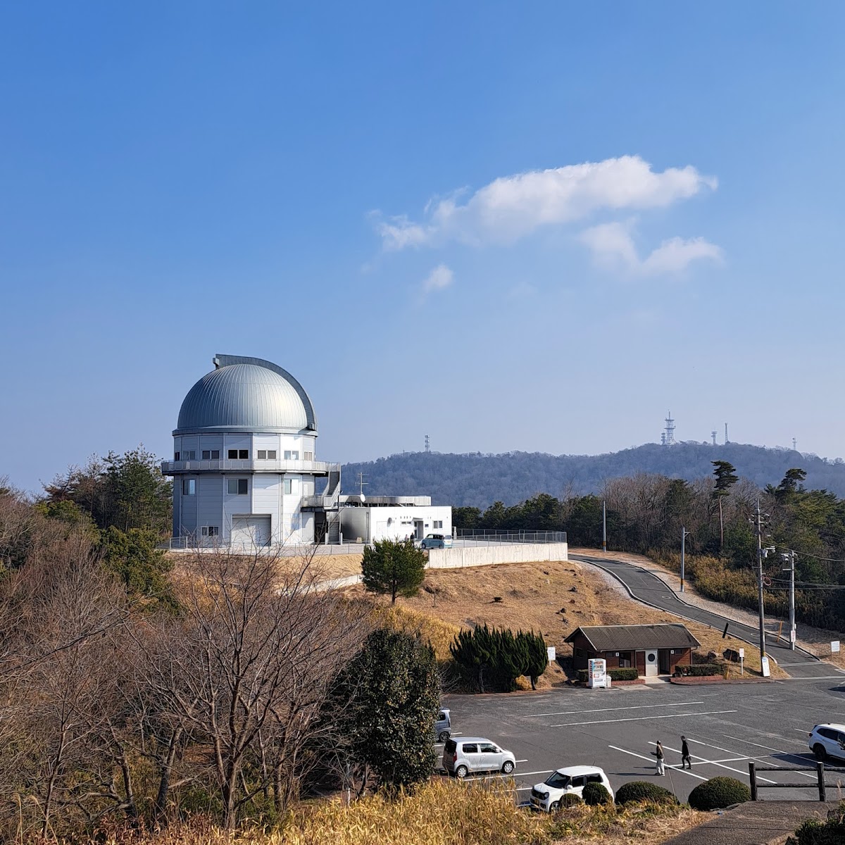 岡山天文博物館(国立天文台188cm+京大せいめい望遠鏡) 📷 外観