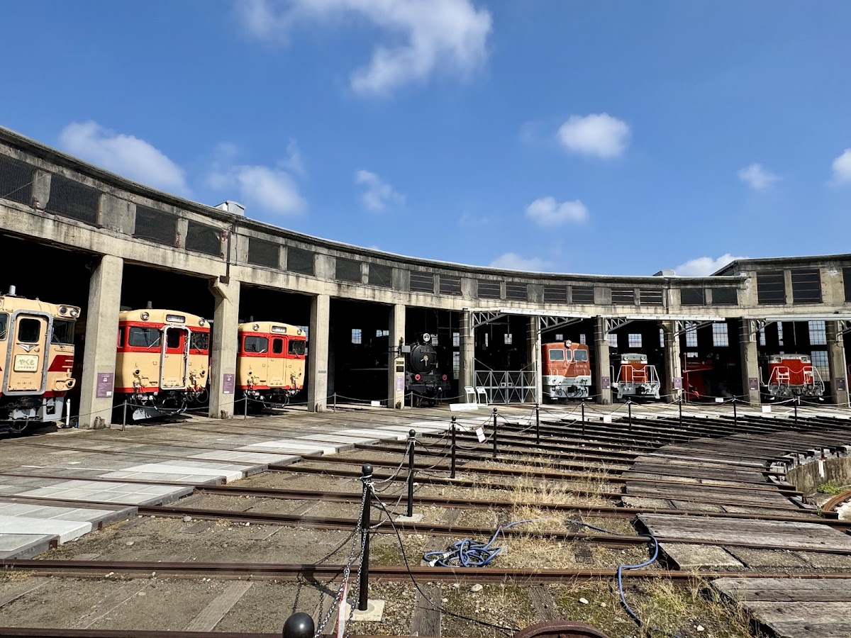 津山まなびの鉄道館 📷 外観